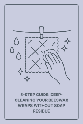 5-Step Guide: Deep-Cleaning Your Beeswax Wraps Without Soap Residue