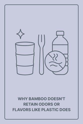 Why Bamboo Doesn’t Retain Odors or Flavors Like Plastic Does