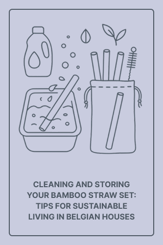 Cleaning and Storing Your Bamboo Straw Set: Tips for Sustainable Living in Belgian Houses
