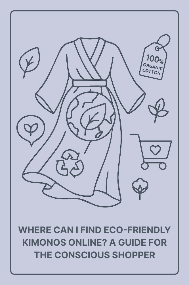 Where can I find eco-friendly kimonos online?