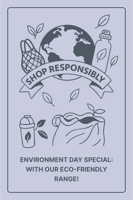 Environment Day Special: Shop Responsibly with Our Eco-Friendly Range!