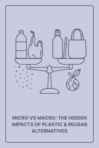 Micro vs Macro: The Hidden Impacts of Plastic & Reusable Alternatives