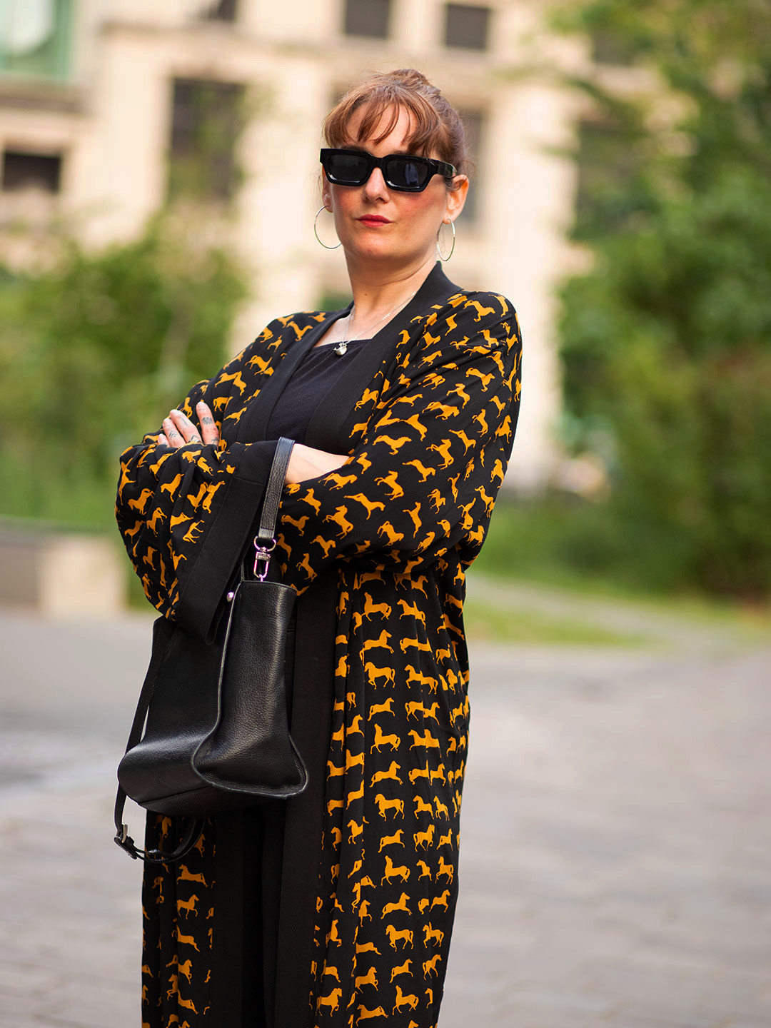 Golden Horses Kimono