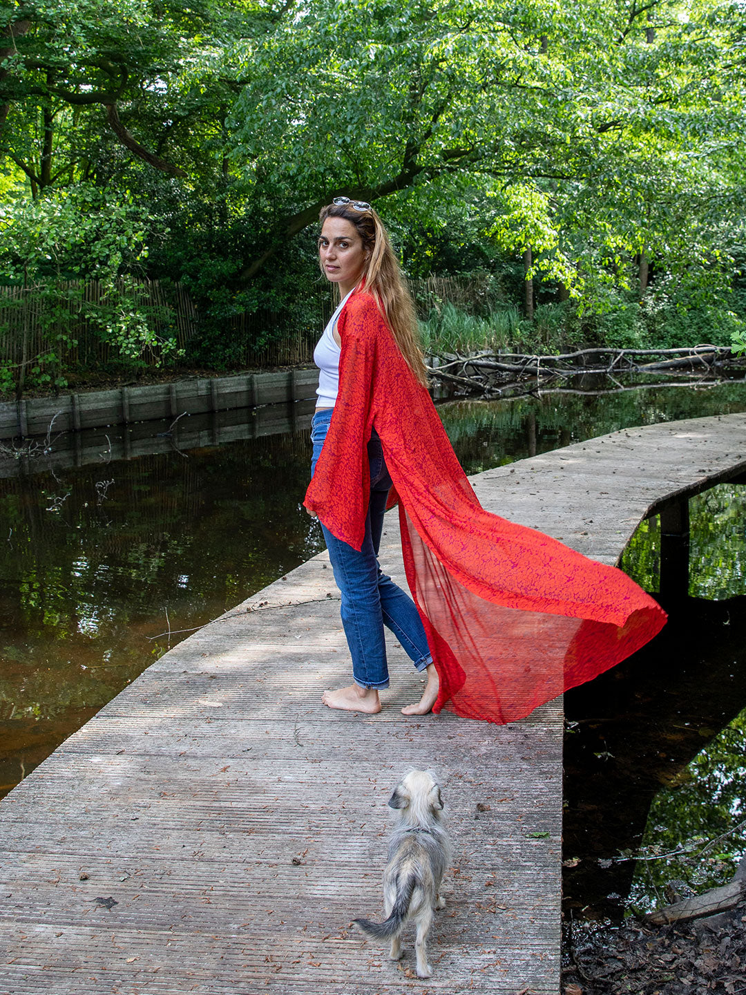 Red Passion Kimono