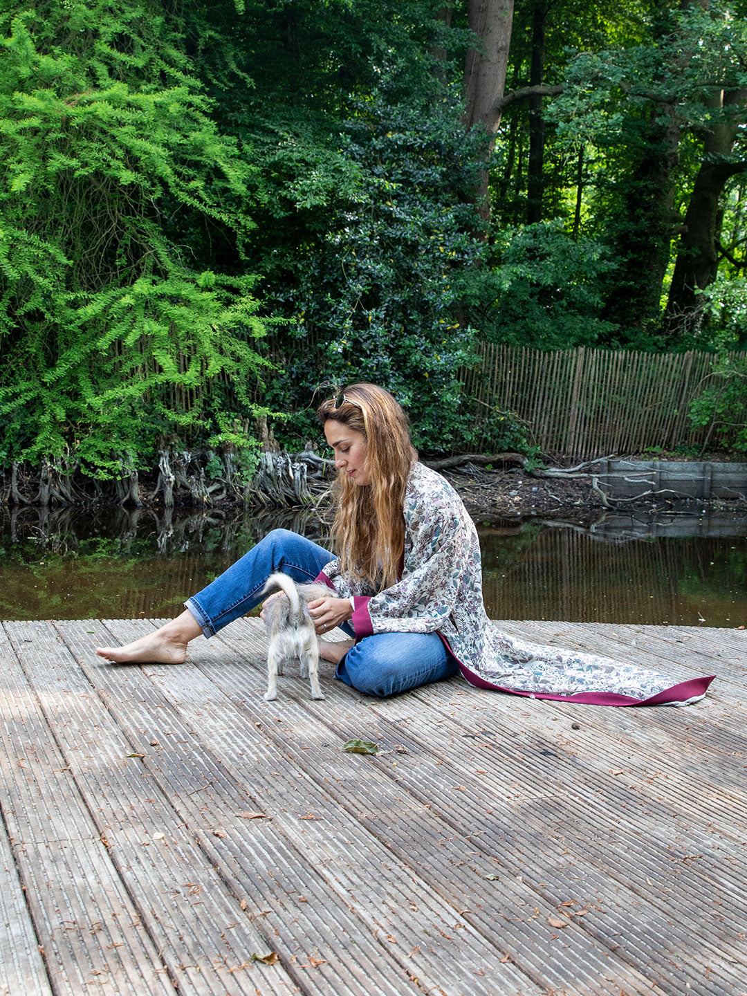 Spring Flowers Kimono