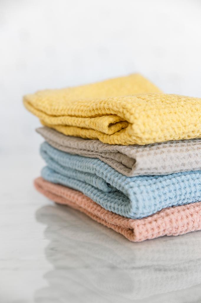 KITCHEN TOWELS - OLD PINK